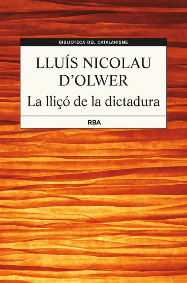 LLIÇO DE LA DICTADURA,LA