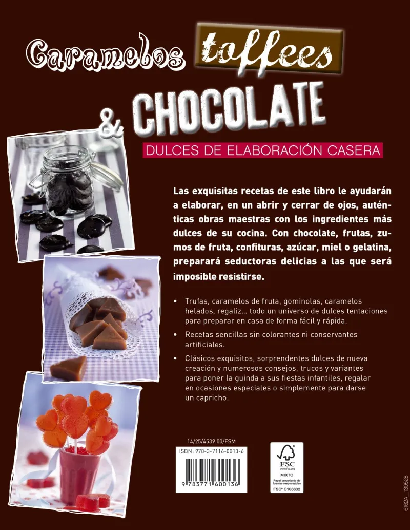 CARAMELOS TOFFES & CHOCOLATE DULCES DE ELABORACION