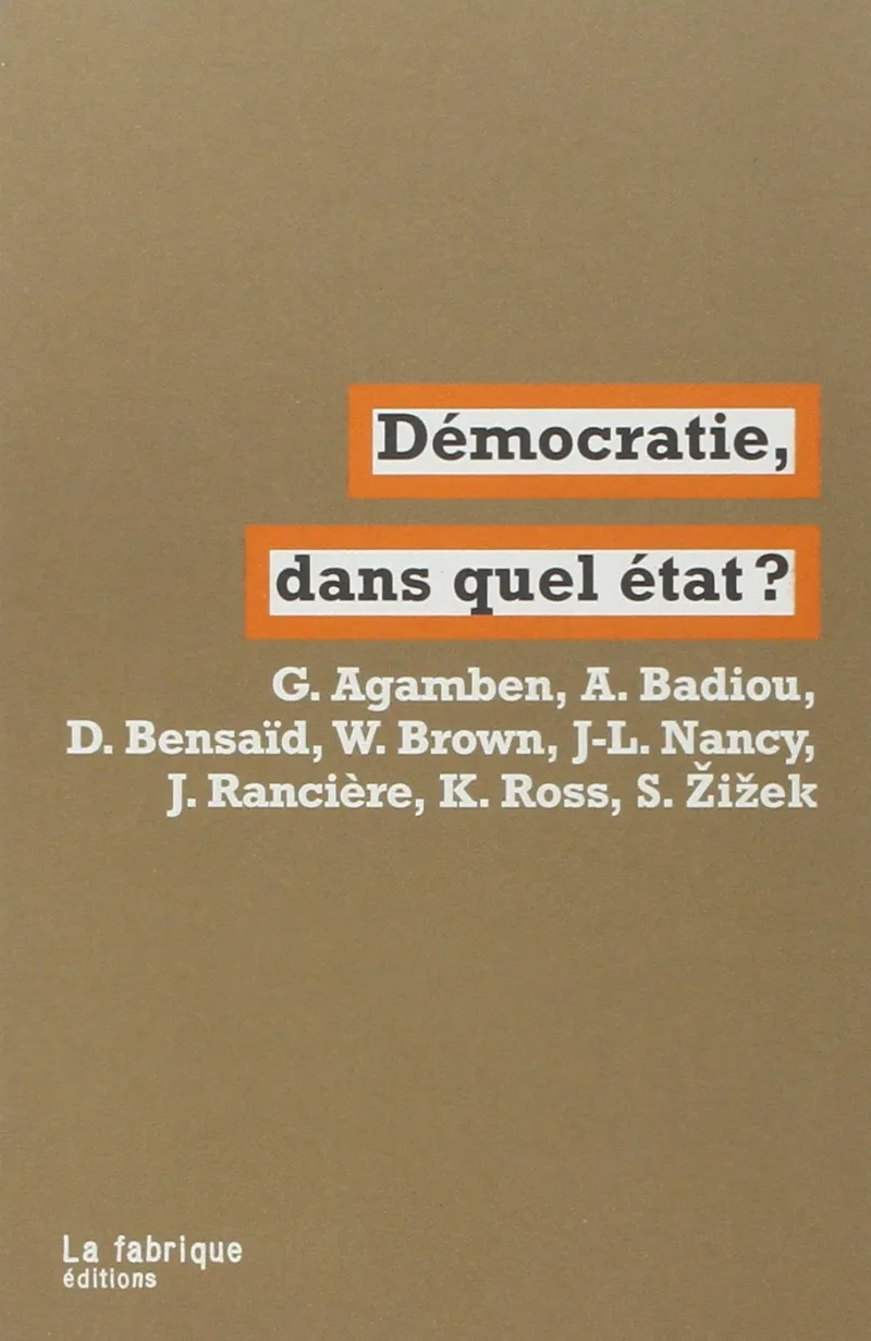 DEMOCRATIE DANS QUEL ETAT