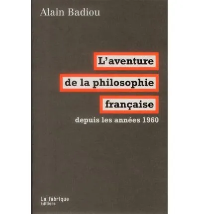 AVENTURE DE LA, L'