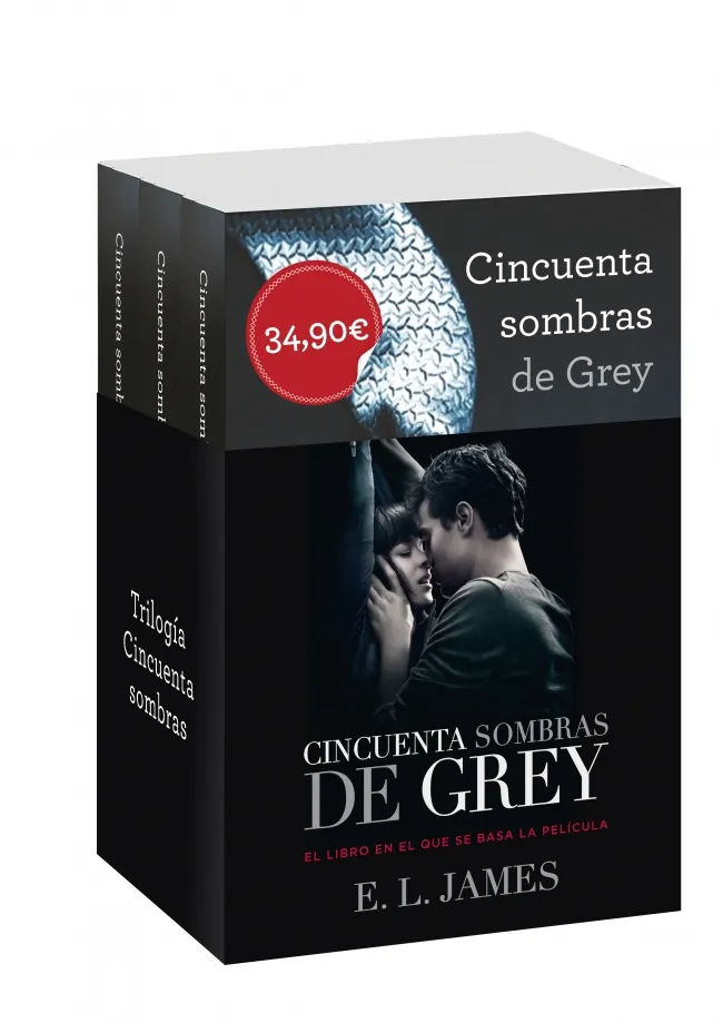 CINCUENTA SOMBRAS DE GREY -PACK 3 VOL.-
