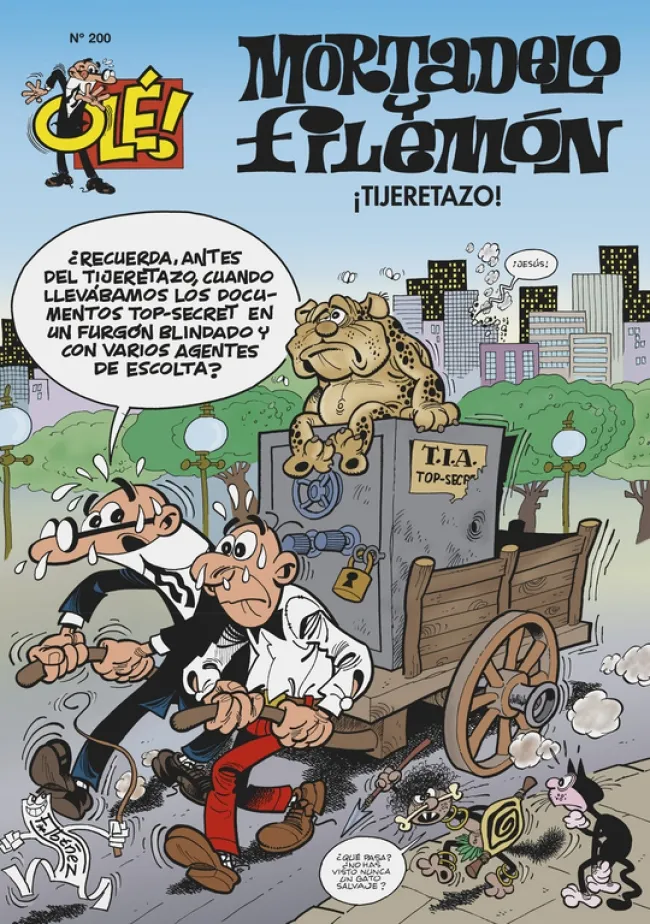 OLE MORTADELO Y FILEMON VOL 200