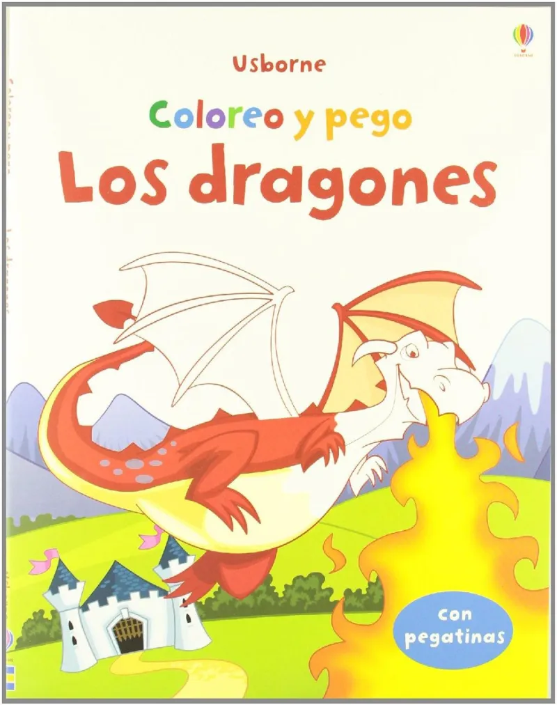 DRAGONES,LOS -COLOREO Y PEGO-