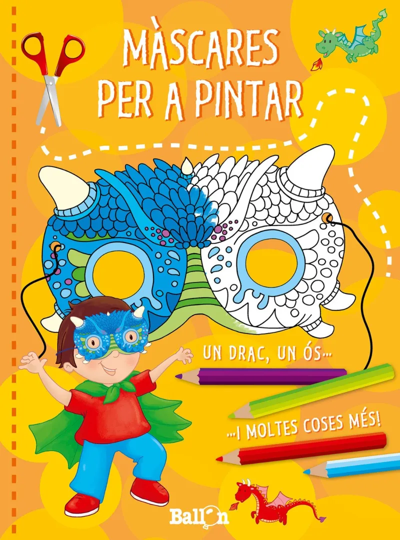 MASCARES PER PINTAR -TARONJA-