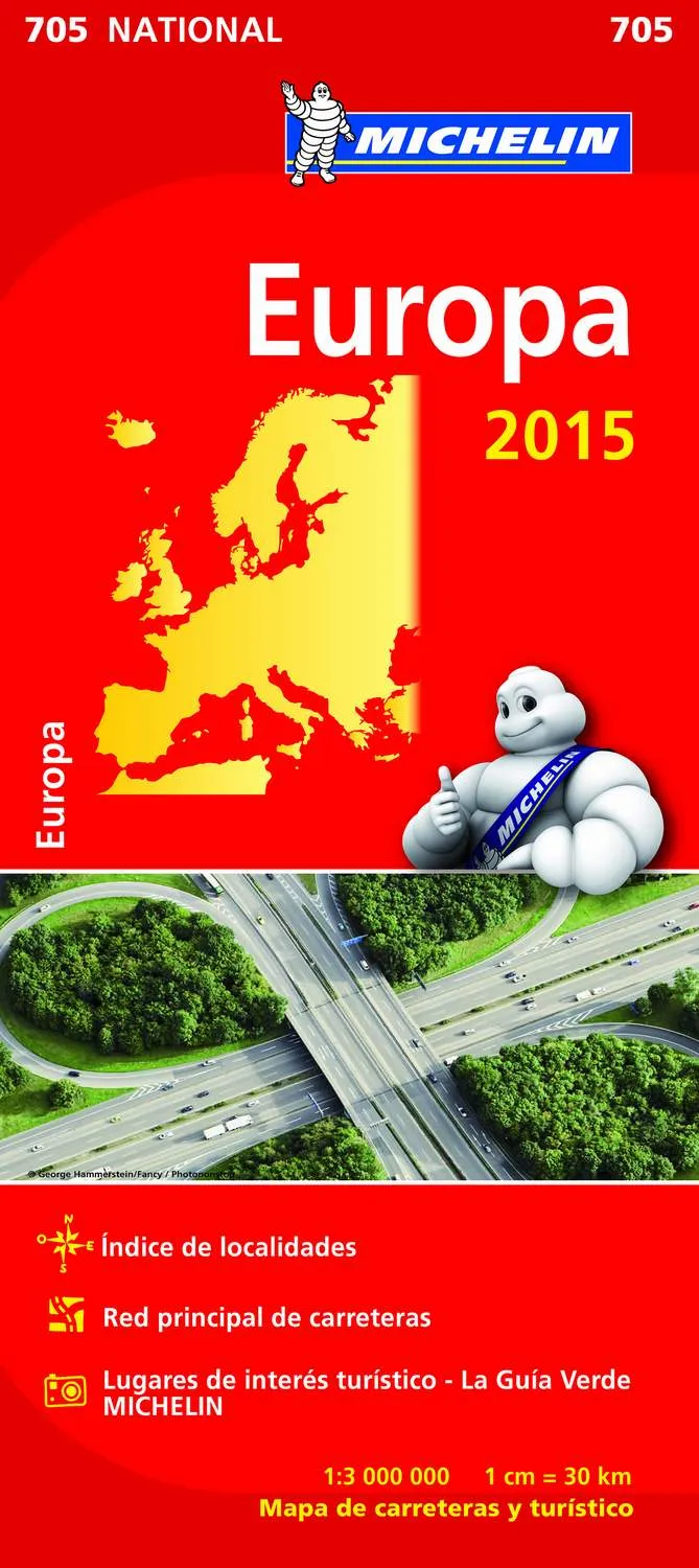 EUROPA -MAPA MICHELIN 2015-