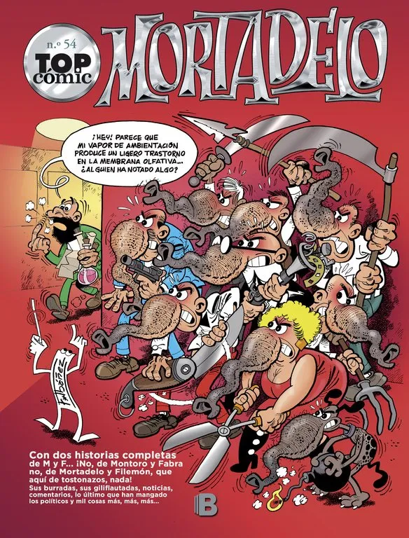 TOP COMIC MORTADELO VOL 54 .LA LITRONA...IVAY