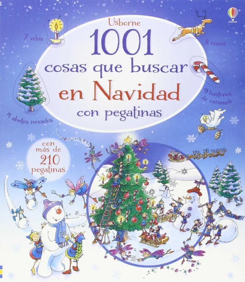 1001 COSAS QUE BUSCAR EN NAVIDAD CON PEGATINAS
