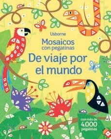 MOSAICOS CON PEGATINAS -DE VIAJE POR EL MUNDO-