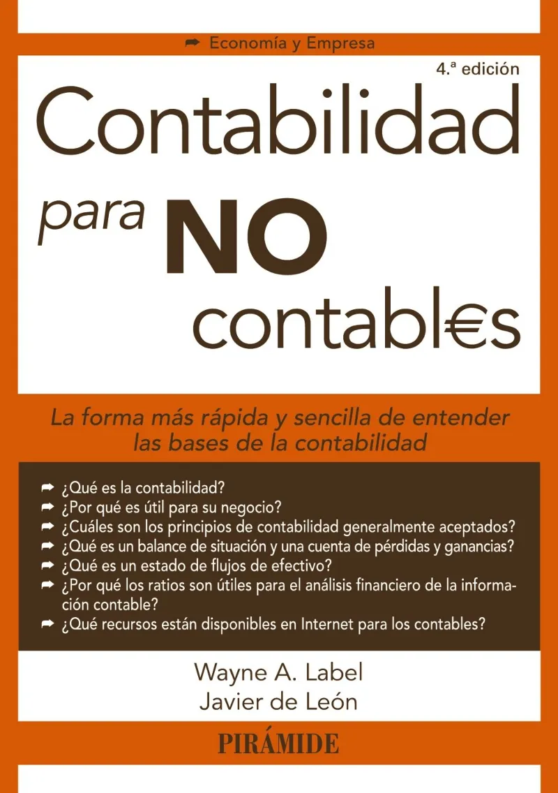 CONTABILIDAD PARA NO CONTABLES -4ED.-
