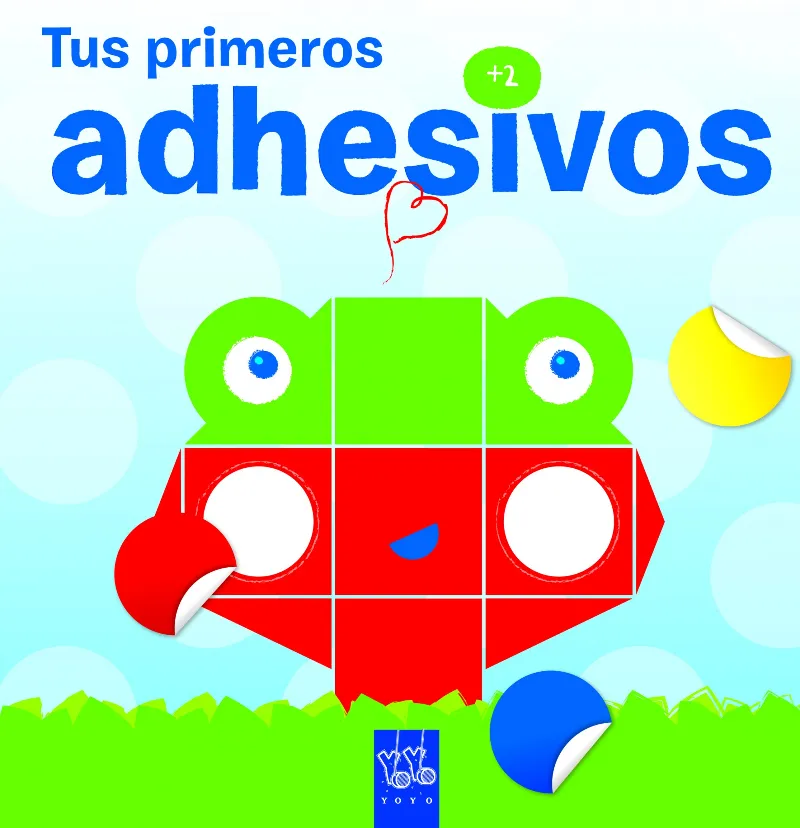 TU PRIMEROS ADHESIVOS -RANA- 2 AÑOS