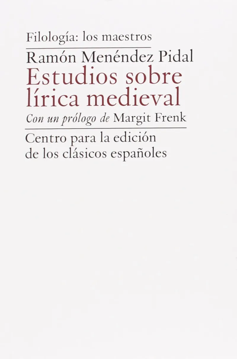 ESTUDIOS SOBRE LIRICA MEDIEVAL