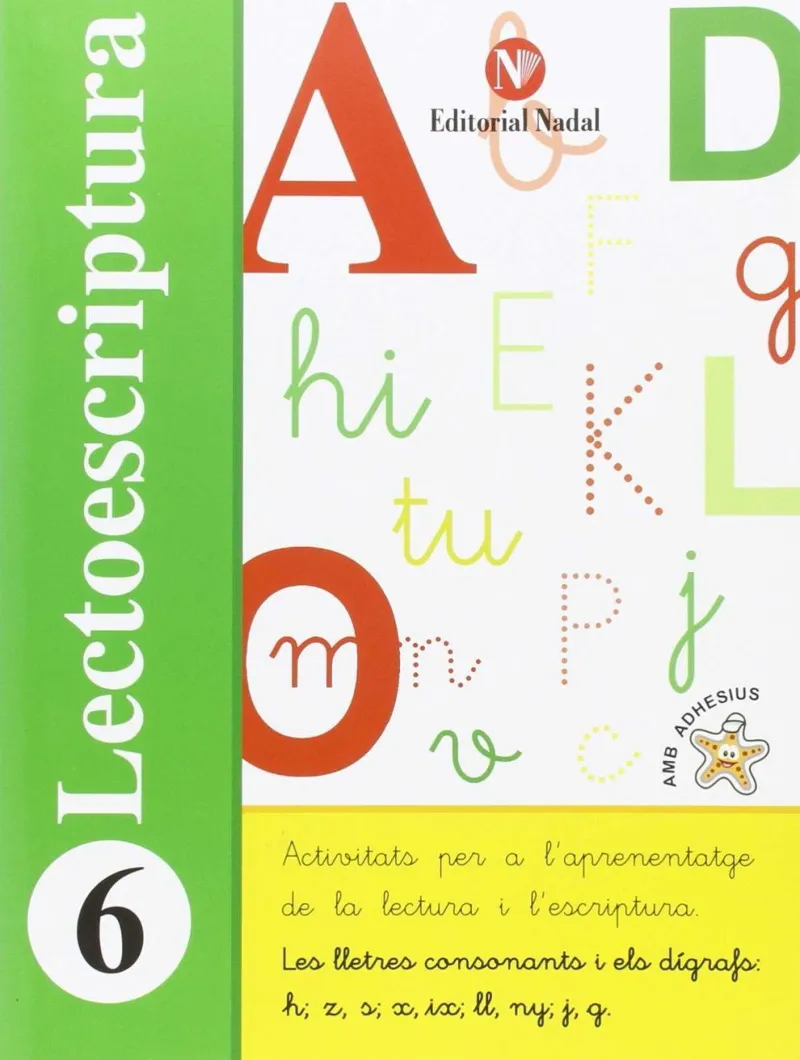 LECTOESCRIPTURA 6 -LES LLETRES CONSONANTS I ELS