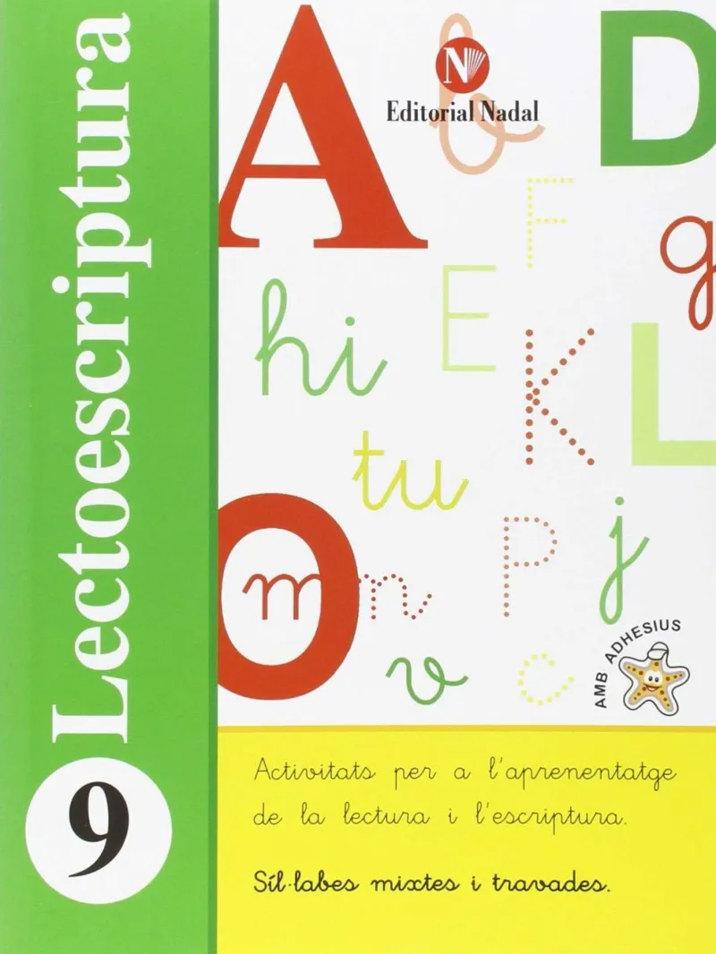 LECTOESCRIPTURA 9 -SIL.LABES MIXTES I TRAVADES-