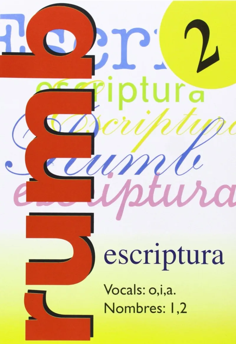 RUMB 2 ESCRIPTURA VOCALS O,I,A NOMBRES I, 2