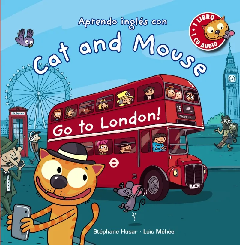 CAT AND MOUSE -APRENDO INGLES CON...- GO TO LONDON