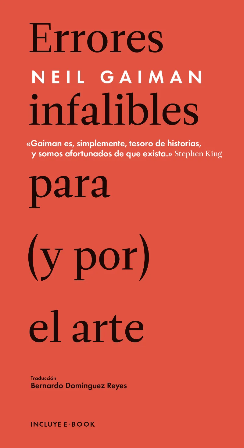 ERRORES INFALIBLES PARA (Y POR) EL ARTE (DESCATALOGAT)