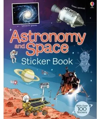 ASTRONOMY AND SPACE -STICKER BOOK-