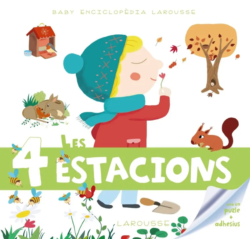 4 ESTACIONS,LES -AMB UN PUZLE I ADHESIUS-