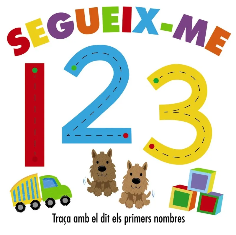 SEGUEIX-ME 1 2 3 TRAÇA AMB EL DIT ELS PRIMERS NOMBRES