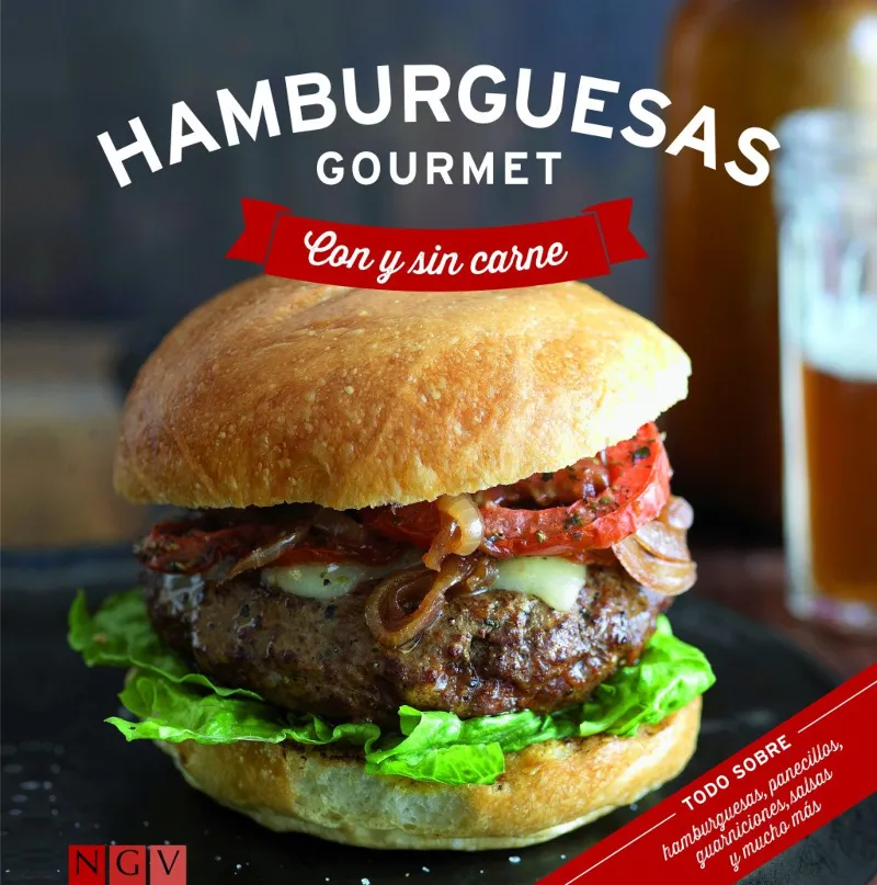 HAMBURGUESAS GOURMET CON Y SIN CARNE