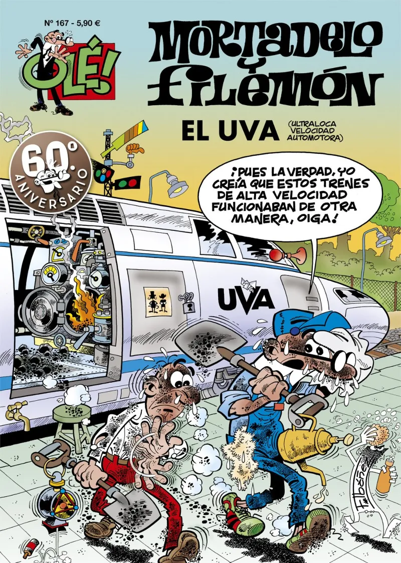 OLE MORTADELO Y FILEMON VOL 167: EL U.V.A.
