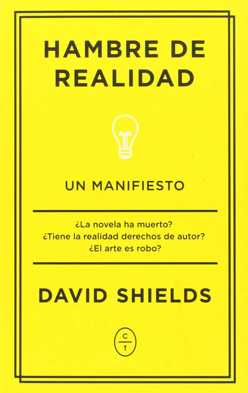HAMBRE DE REALIDAD -UN MANIFIESTO-