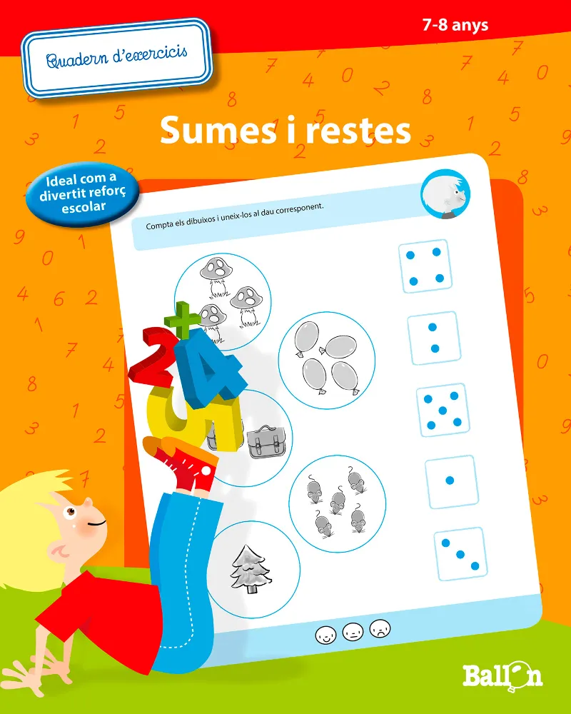 QUADERNS DE SUMES I RESTES 7-8 ANYS