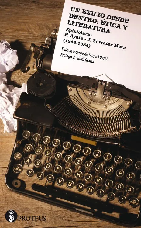 EXILIO DESDE DENTRO ETICA Y LITERATURA,UN