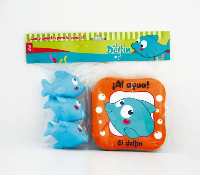 AL AGUA -EL DELFIN- -LLIBRE BANY-
