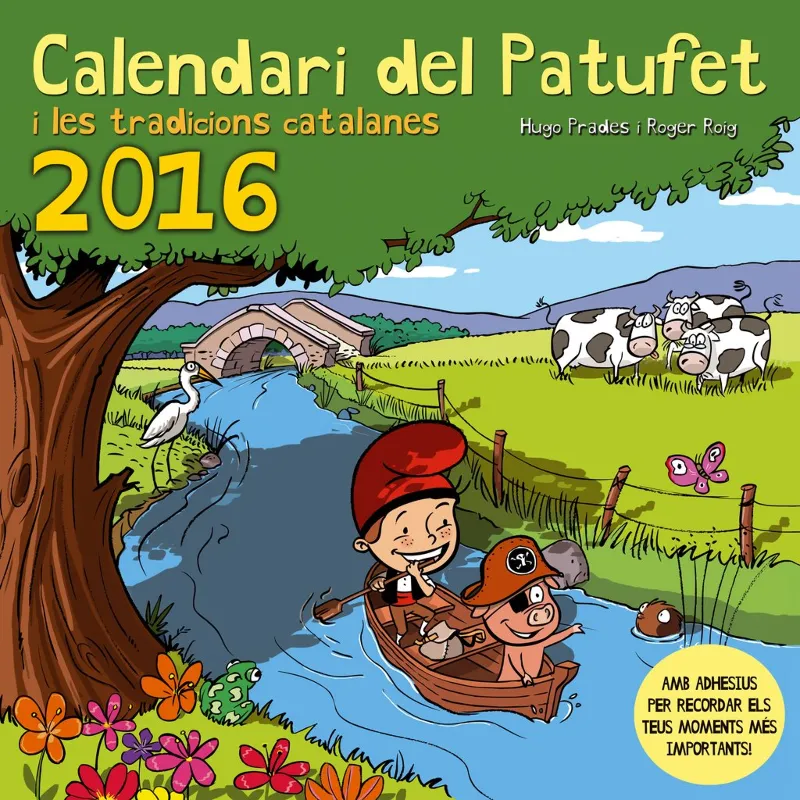 CALENDARI 2016 DEL PATUFET I LES TRADICIONS CATALANES