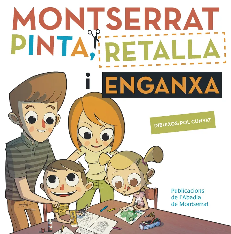 MONTSERRAT PINTA RETALLA I ENGANXA