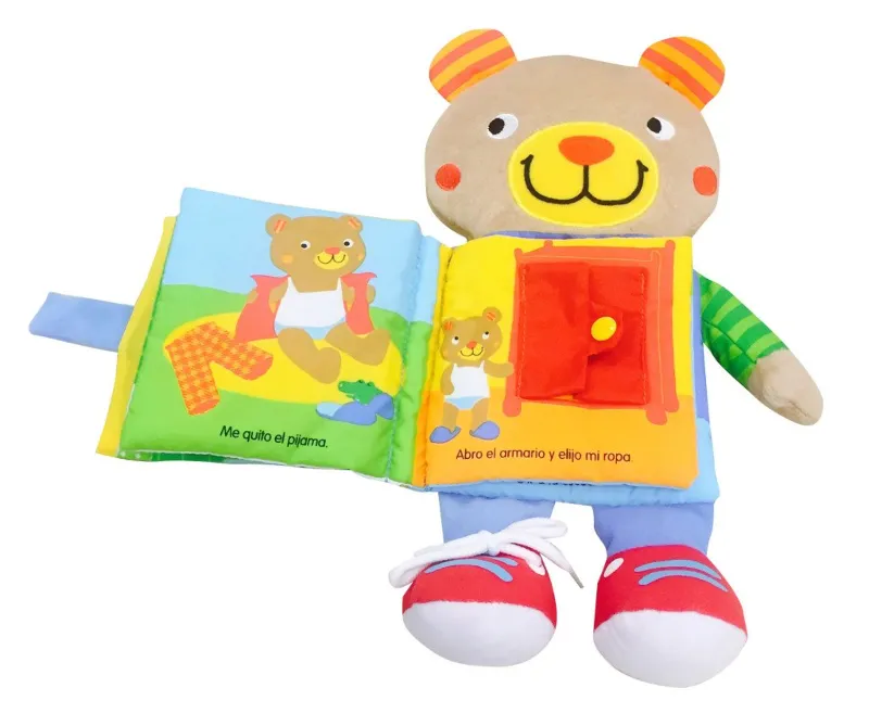 TEDDY SE VISTE -LLIBRE DE ROBA
