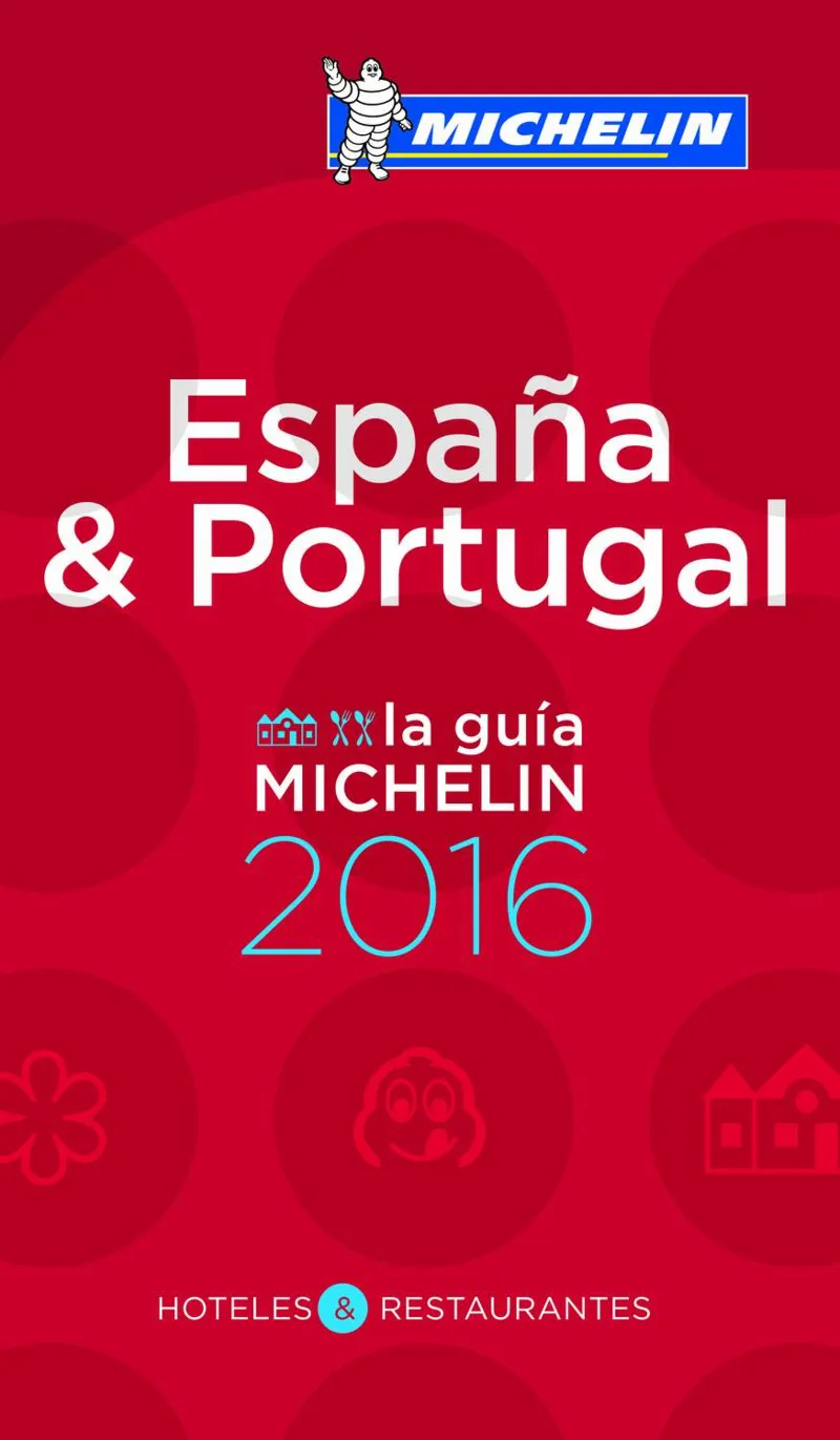 ESPAÑA PORTUGAL LA GUIA MICHELIN GUIA 2016 ROJA