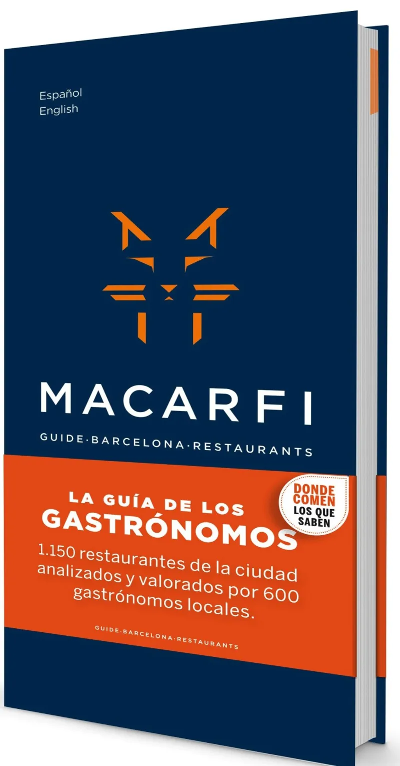 MACARFI -GUIA RESTAURANTS DE BARCELONA 2016- ESPAÑOL/ENGLISH