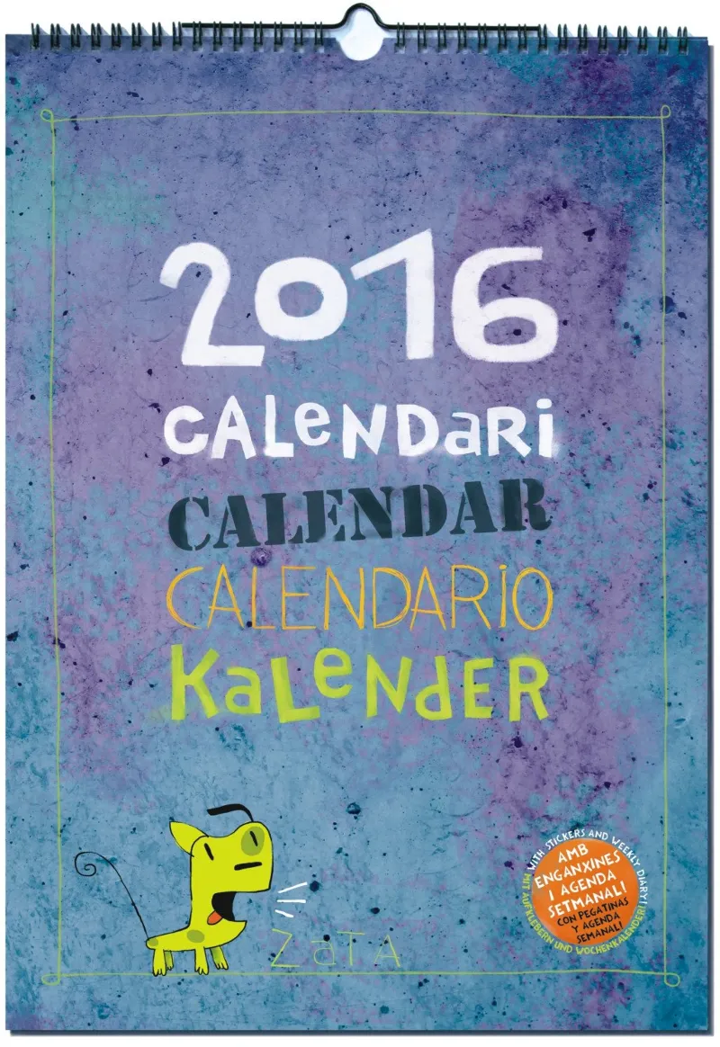 CALENDARI 2016 CALENDAR CALENDARIO KALENDER