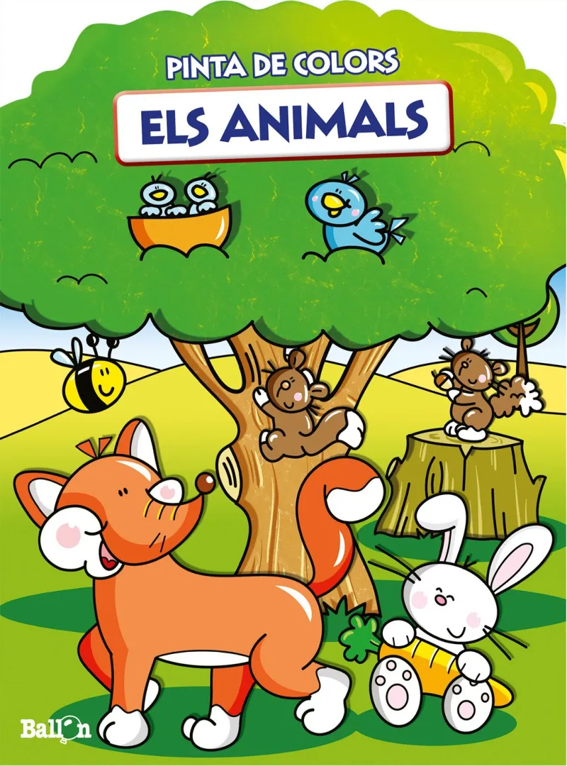 ANIMALS,ELS -PINTA DE COLORS-