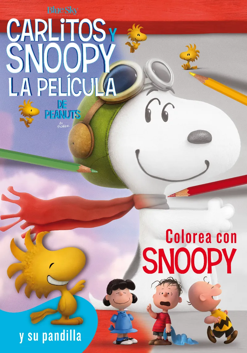 CARLITOS Y SNOOPY -COLOREA CON SNOOPY Y SU PANDILLA-