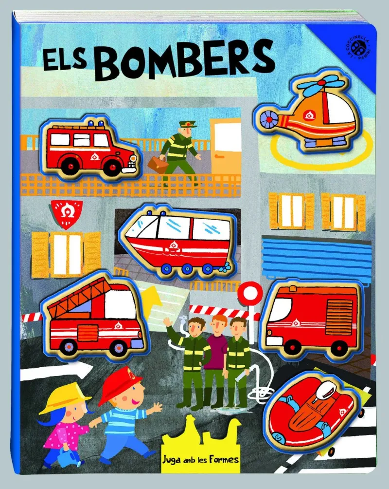 BOMBERS,ELS AMB FIGURES DE FUSTA