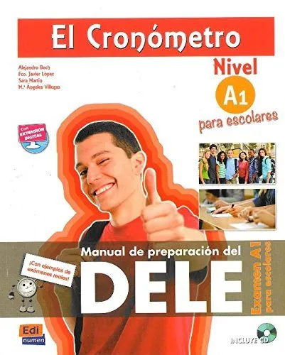 CRONOMETRO EXAMEN A1 -MANUAL DE PREPARACION DEL DELE- + MP3 CD