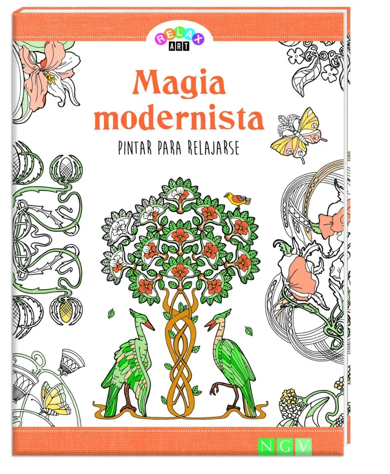 MAGIA MODERNISTA -PINTAR PARA RELAJARSE-