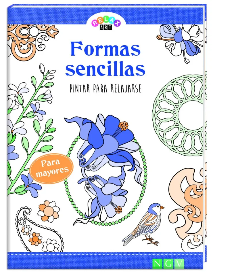 FORMAS SENCILLAS -PINTAR PARA RELAJARSE-