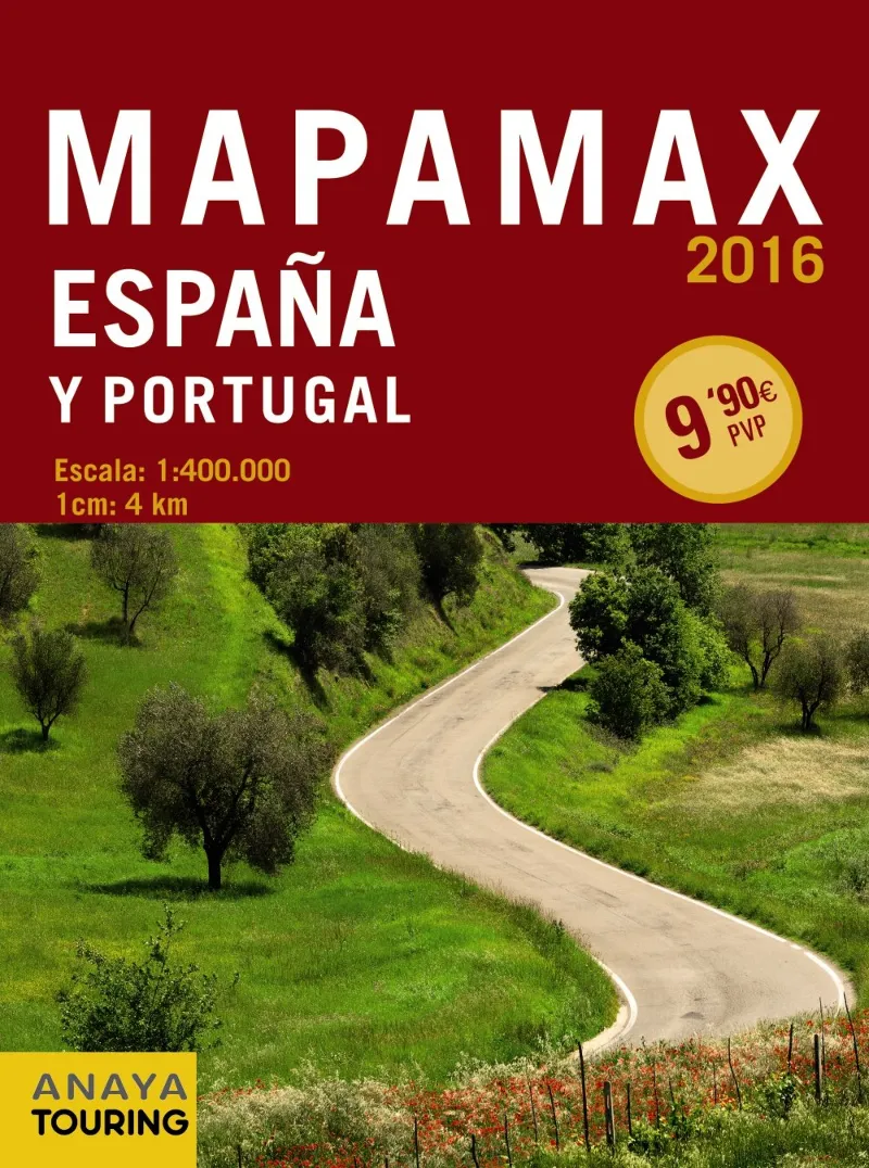 ESPAÑA Y PORTUGAL 2016 -MAPAMAX-