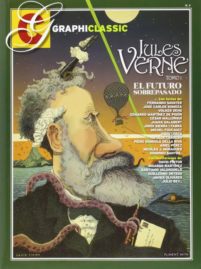 JULES VERNE TOMO I EL FUTURO SOBREPASADO GRAPHICLASSIC