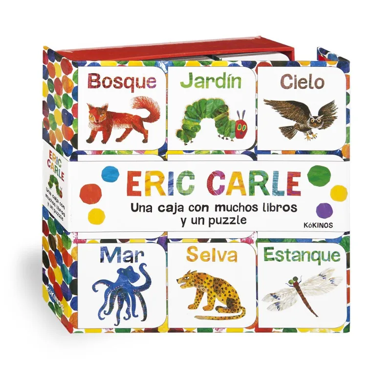 CAJA CON MUCHOS LIBROS Y UN PUZZLE,UNA
