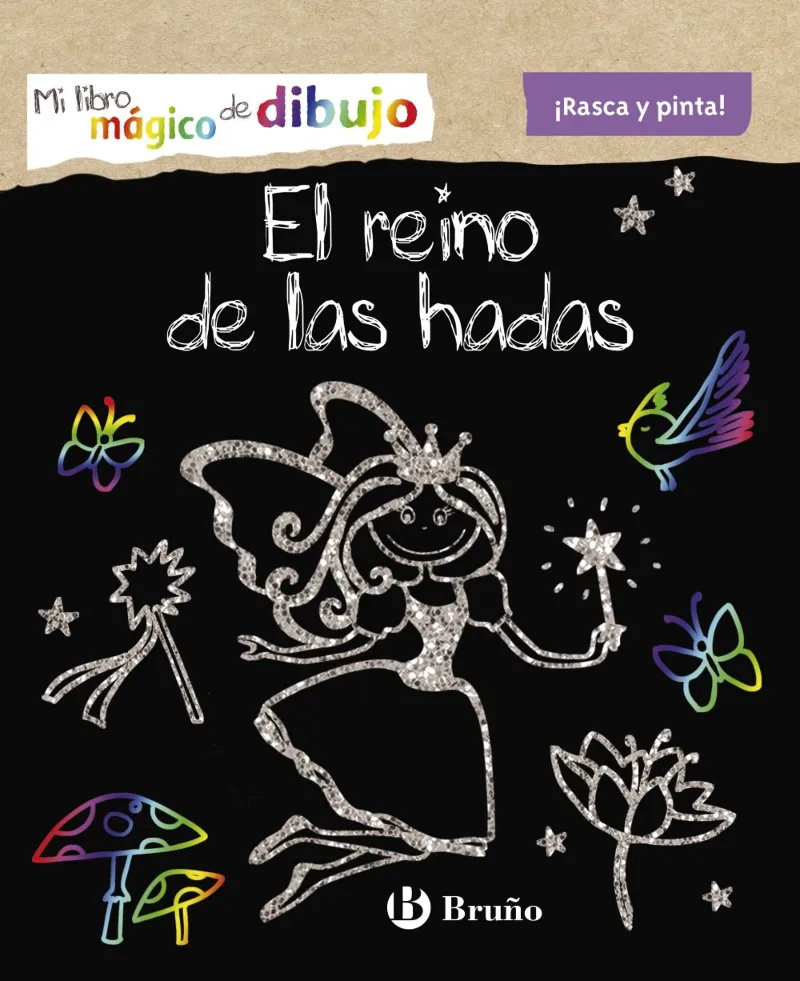 REINO DE LAS HADAS,EL -MI LIBRO MAGICO DE DIBUJO-