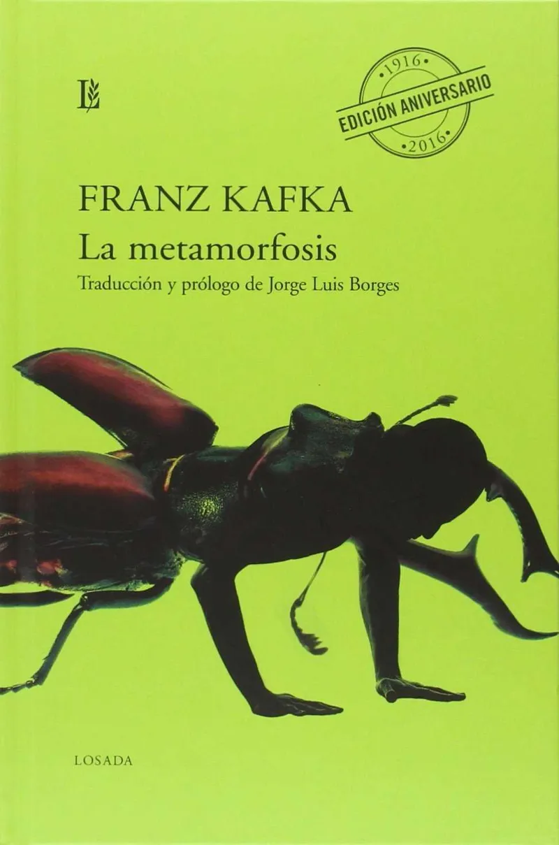 METAMORFOSIS,LA -TRADUCCION Y PROLOGO DE JORGE LUIS BORGES-