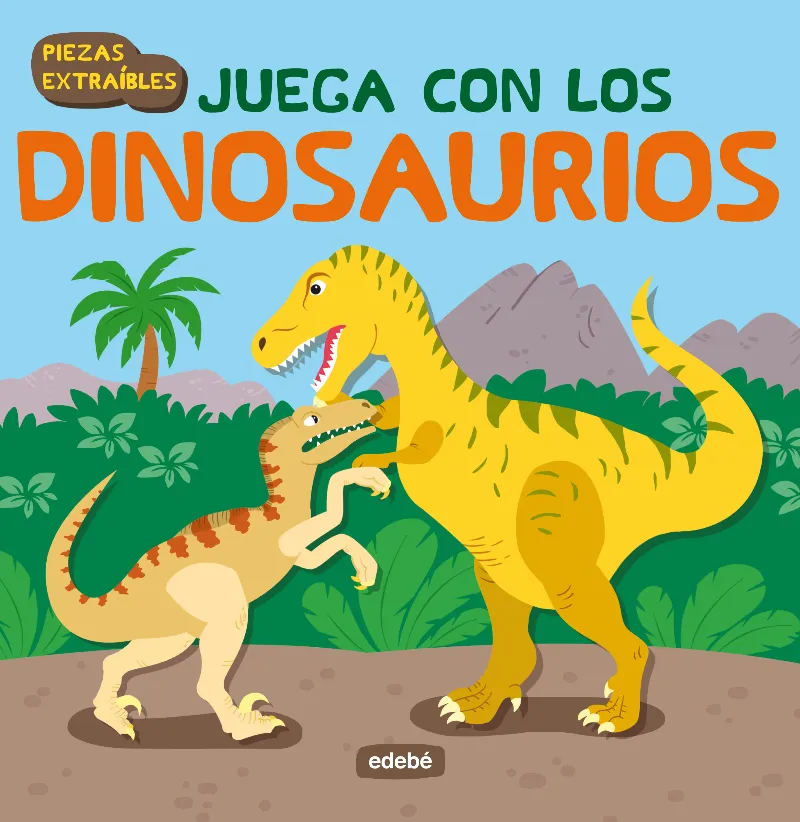 JUEGA CON LOS DINOSAURIOS -PIEZAS EXTRAIBLES-