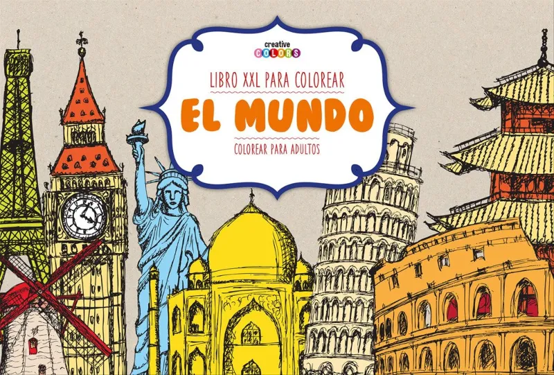 MUNDO,EL -LIBRO XXL PARA COLOREAR ADULTOS-