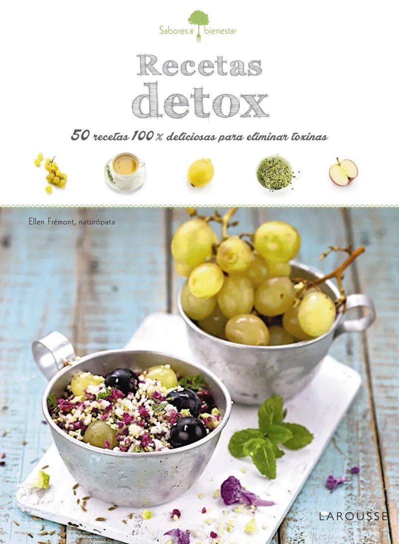 RECETAS DETOX -50 RECETAS 100% DELICIOSAS PARA ELIMINAR TOXINAS-
