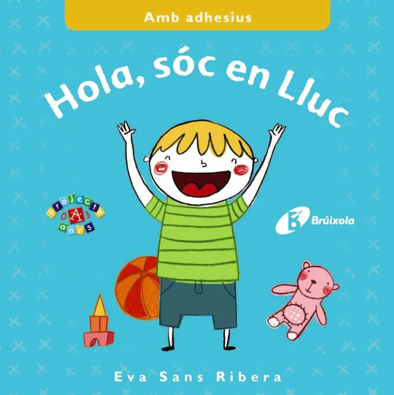 HOLA SOC EN LLUC -LLETRA PAL AMB ADHESIUS-